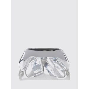 Themoire Clutch Woman Silver